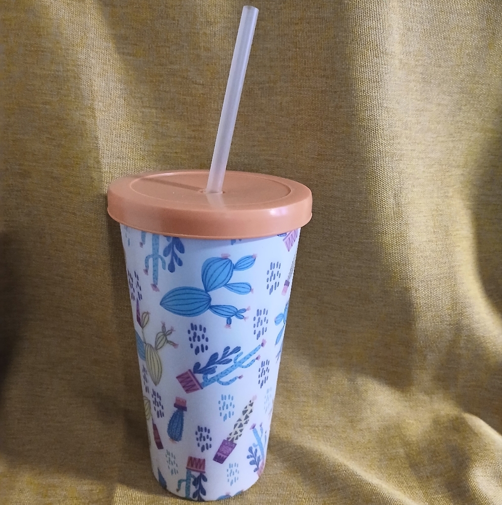 HD Designs Cactus Print SS Tumbler (071325A)